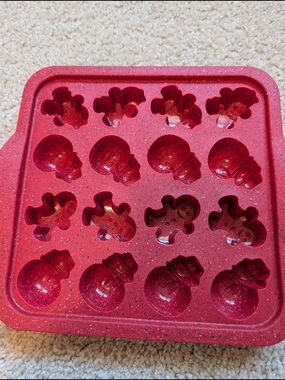 Red Holiday Silicone Candy & Chocolate Mold - Home Party Supplies